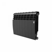 Радиатор биметаллический Royal Thermo BiLiner 350 /Noir Sable - 10 секций, черный графитовый, RTBNS3