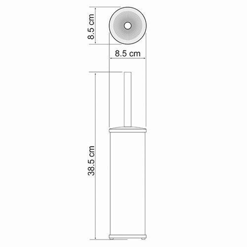 Щетка для унитаза WasserKRAFT Exter K-5200, K-1017