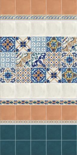 Бордюр Kerama Marazzi Капри майолика 9,9х3 STG\A493\1146