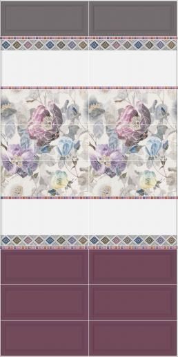 Плитка Kerama Marazzi Линьяно 20х23,1 бордо 24003