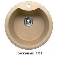 Мойка для кухни кварцевая Tolero Classic R-108 E