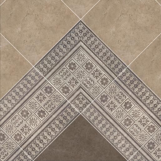 Плинтус Kerama Marazzi Фаральони 42х8 коричневый SG115700R\5BT