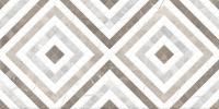 Керамическая плитка настенная Global Tile Силуэт / Siluet Бел. 25x50 _орнамент, GT123VG