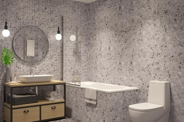 Керамогранит Kerranova Terrazzo 60х120, K-333/MR/600x1200x11