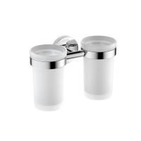 Стакан с держателем Aquatek ЕВРОПА двойной AQ4117CR