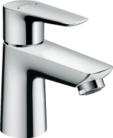 Смеситель для раковины Hansgrohe Talis E 80, без сливного гарнитура, хром, 71702000