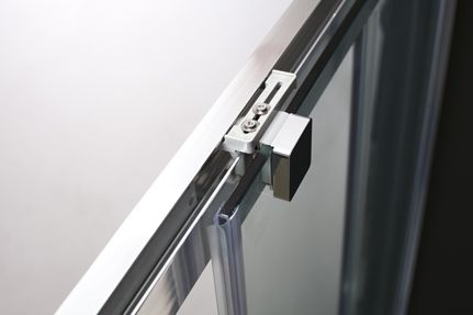 Душевая дверь Cezares Premier-Soft 130*200 см, прозрачное стекло, хромированный профиль, PREMIER-SOF