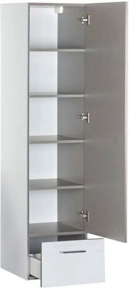 Шкаф-пенал для ванной Aquanet Верона 40 белый (подвесной)