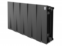 Радиатор биметаллический Royal Thermo PianoForte 300 /Noir Sable - 10 секций, черный графитовый, RTP