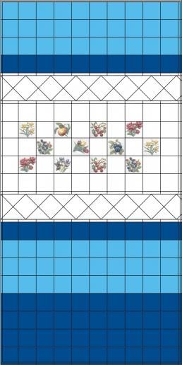 Карандаш Kerama Marazzi Бисер 20х0,6 прозрачный POD001