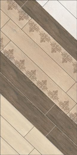Керамогранит Kerama Marazzi Мербау 20х119,5 коричневый темный SG512100R