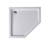 Душевой поддон Cezares 100*100 см, белый, TRAY-A-P-100-15-W