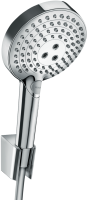 Душевая лейка Hansgrohe Raindance Select S 120 3jet P с держателем и шлангом 160 см, хром, 27668000