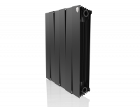 Радиатор биметаллический Royal Thermo PianoForte 500 new/Noir Sable - 6 секций, черный графитовый, R