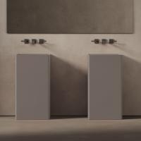 Раковина напольная DEA DESIGN Pedestal Basin 45 grey brown, DD2017 450 6
