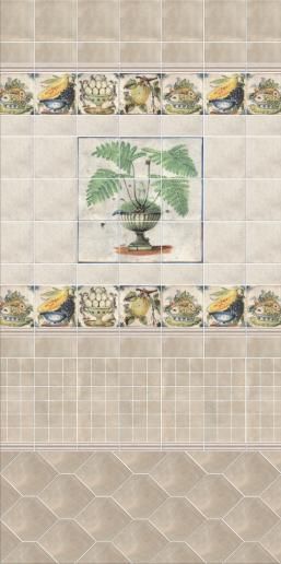 ПЛИТКА керамическая Kerama Marazzi esg Форио светлый 15х15 18010