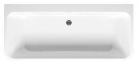 Ванна акриловая Aquanet Family Perfect 170*75 см , белый матовый/черный матовый, 13775-MW-MB