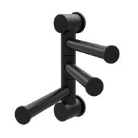Держатель полотенец WasserKRAFT BLACK тройной, K-1053B