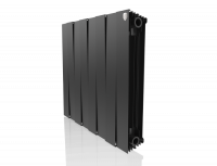 Радиатор биметаллический Royal Thermo PianoForte 500 new/Noir Sable - 8 секций, черный графитовый, R