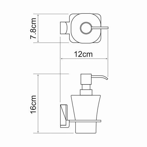 Дозатор WasserKRAFT Exter K-5200, K-5299
