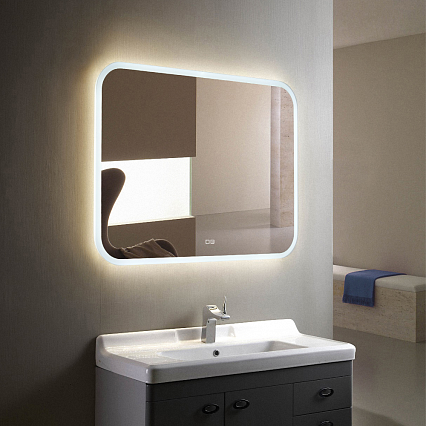 Зеркало Silver Mirrors Stiv 60х80 см сенсорный выключатель, подогрев, LED-00002405