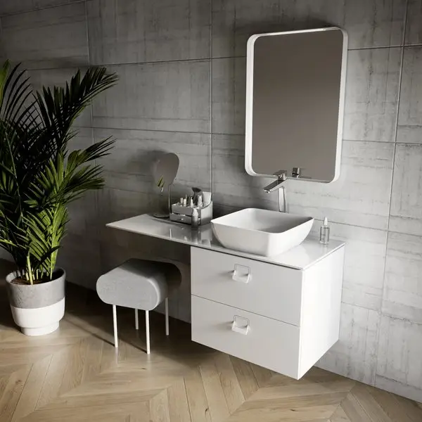 Зеркало Ravak STRIP I 500x700 белое с подсветкой, X000001565
