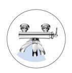 Смеситель для ванны и душа Cezares LIBERTY-F-VD-01, LIBERTY-F-VD-01