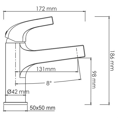 Смеситель для раковины WasserKRAFT Sauer, 7103