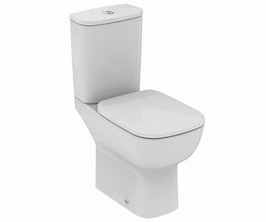 T283401 ESEDRA Напольный унитаз для монтажа с бачком, глубокий смыв, сидение и крышка заказывается д