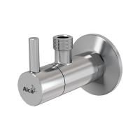 Вентиль Alcadrain, угловой, с фильтром 1/2" × 3/8", круглый, ARV001