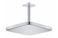 Верхний душ с душевым кронштейном Grohe Tempesta 250 Cube, хром, 26683000