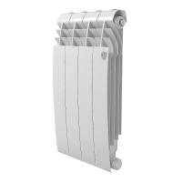 Радиатор биметаллический Royal Thermo BiLiner 500 /Bianco Traffico - 4 секции, белый, RTBBT50004