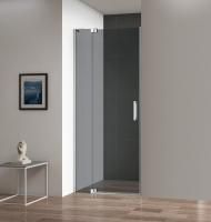 Душевая дверь Cezares Slider 100(110)*195 см, серое стекло, хромированный профиль, SLIDER-B-1-100/11