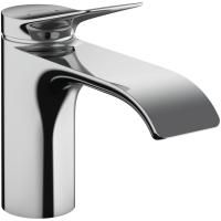 Смеситель для раковины Hansgrohe Vivenis 80, со сливным гарнитуром, хром, 75010000