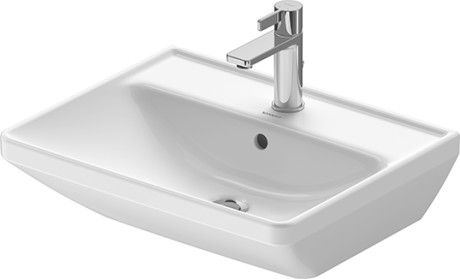 Раковина Duravit  D-NEO  550 x 440 мм, 1 отв под смеситель, с переливом, 2366550000