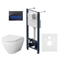 Комплект инсталляция с унитазом и клавишей AM.PM Spirit 2.0, IS450A38.701700