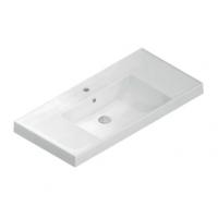 Раковина Kerama Marazzi Cubo/Кубо 100 см с крепежом, CU.wb.100