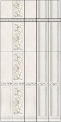 Плинтус Kerama Marazzi Кантри Шик 20х10 белый FMC010