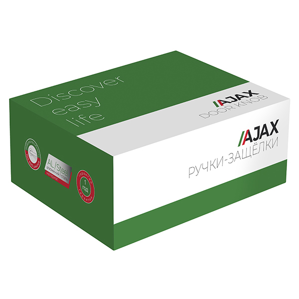 Ручка защелка Ajax DK610 AB-PS (6010 AB-P) (без фик.) бронза