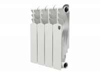 Радиатор биметаллический Royal Thermo Revolution Bimetall 350 - 4 секции, белый, RTRB35004