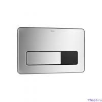 Смывная клавиша Roca DUPLO IN-WALL двойная, инфракрасная, PL3-E нержавеющая сталь, 7.8900.9.740.0