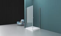 Душевая кабина BelBagno Etna 900x900x1950, прозрачное стекло, хромированный профиль, ETNA-A-2-90-C-C