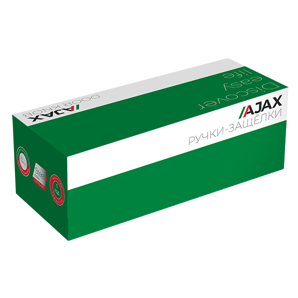Ручка защелка Ajax DK682 SN-ET (6082 SN-E) (кл./фик.) мат. никель