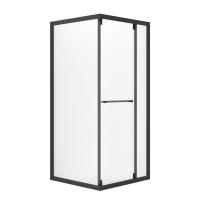 Душевая кабина Niagara Nova 90*90, прозрачное, профиль черный матовый, NG-6833-34BLACK