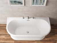 Ванна акриловая BelBagno 170*80 см, белая, BB408-1700-800