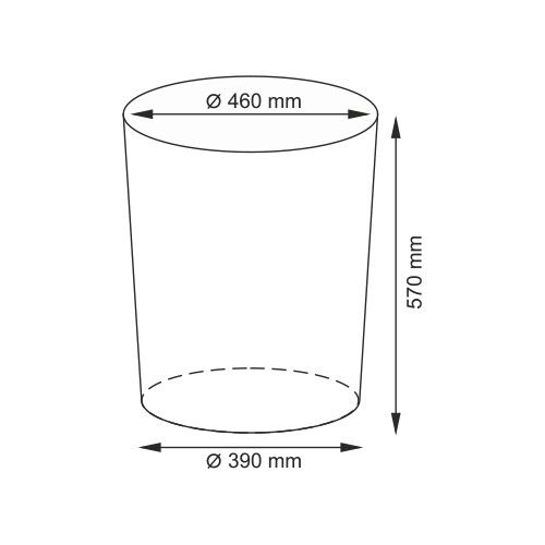 Корзина WasserKRAFT Leine WB-350, WB-350-L