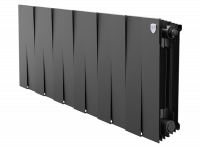 Радиатор биметаллический Royal Thermo PianoForte 300 /Noir Sable - 12 секций, черный графитовый, RTP