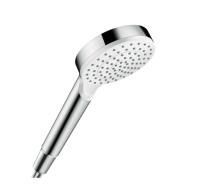 Душевая лейка Hansgrohe Crometta 1jet EcoSmart, хром/белый, 26333400