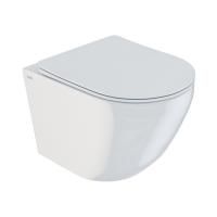 Унитаз подвесной IDDIS Blanco, безободковый, белый , BLARDSEi25