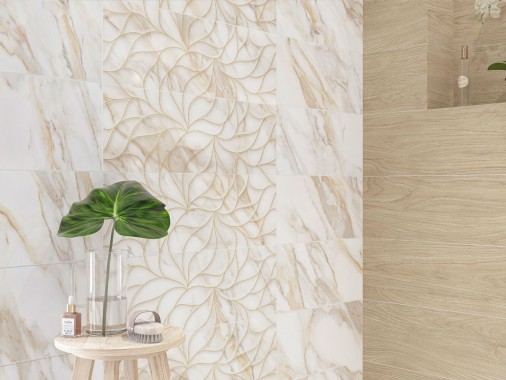 Декор Eletto Ceramica CALACATTA ORO STRUTTURA 24,2*70 1с, 588182001
